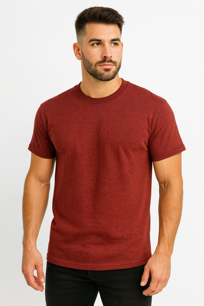 Playera jaspeada