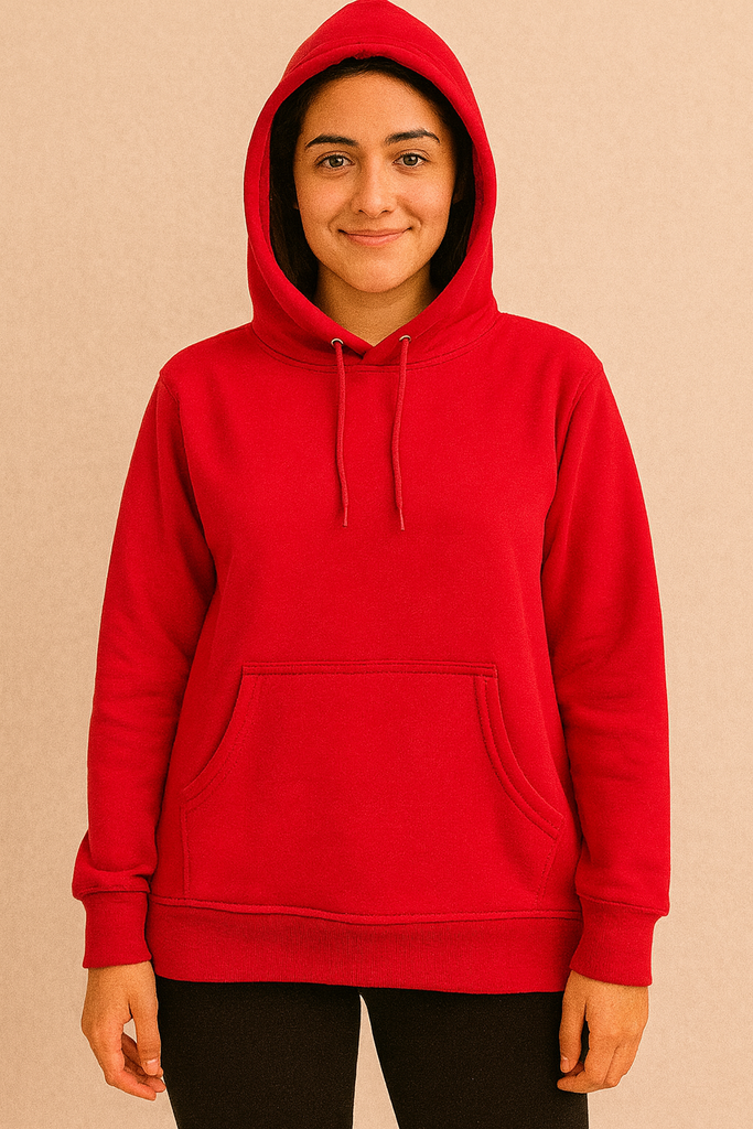 Sudadera de dama con capucha