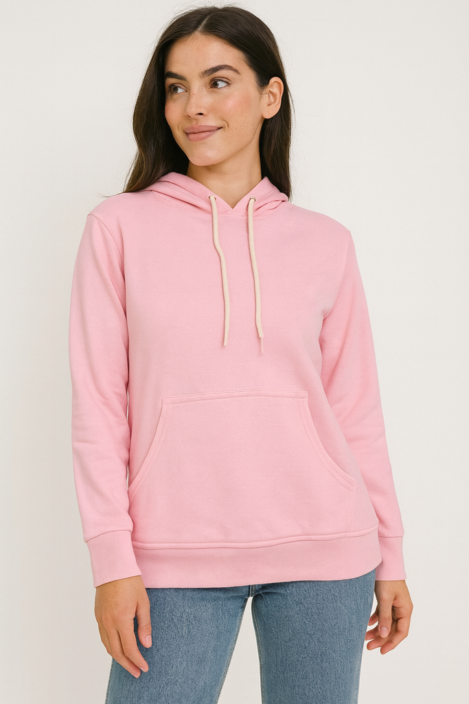 Sudadera de dama con capucha