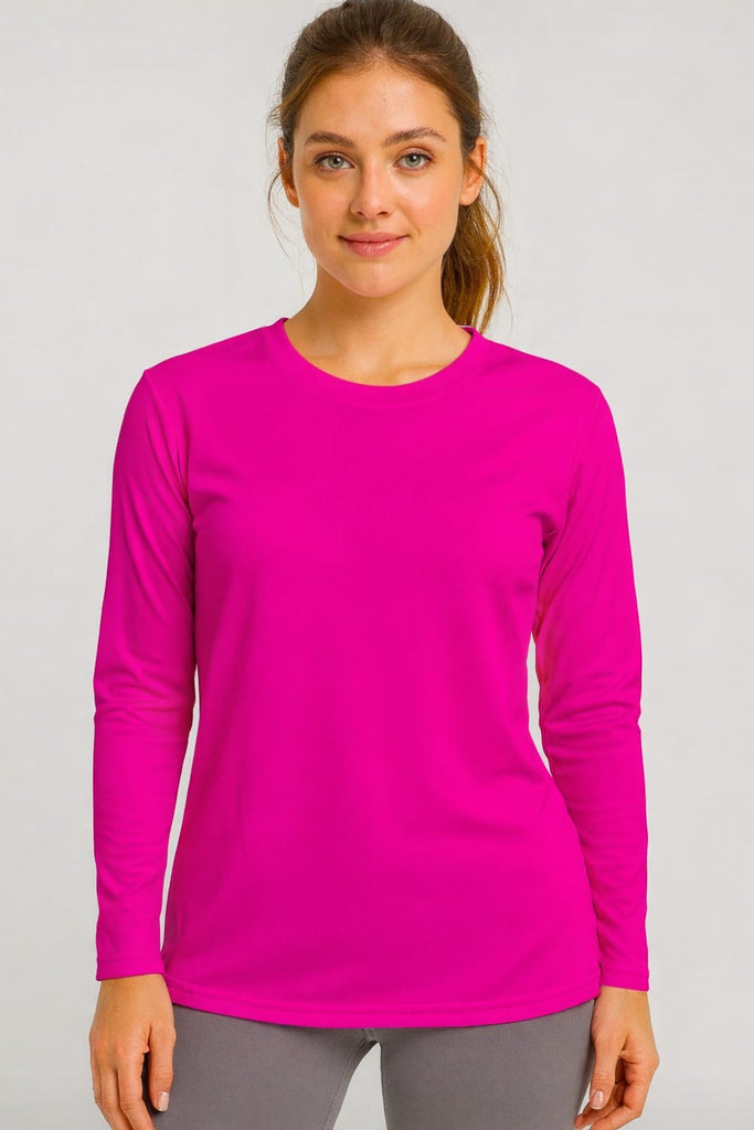 Blusa deportiva manga larga
