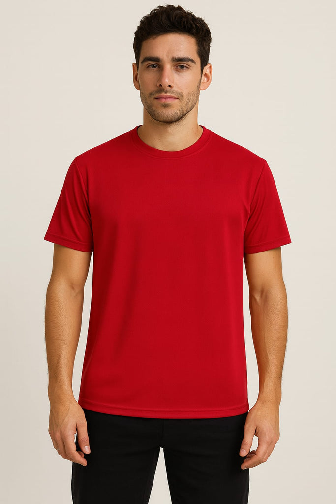 Playera deportiva manga corta