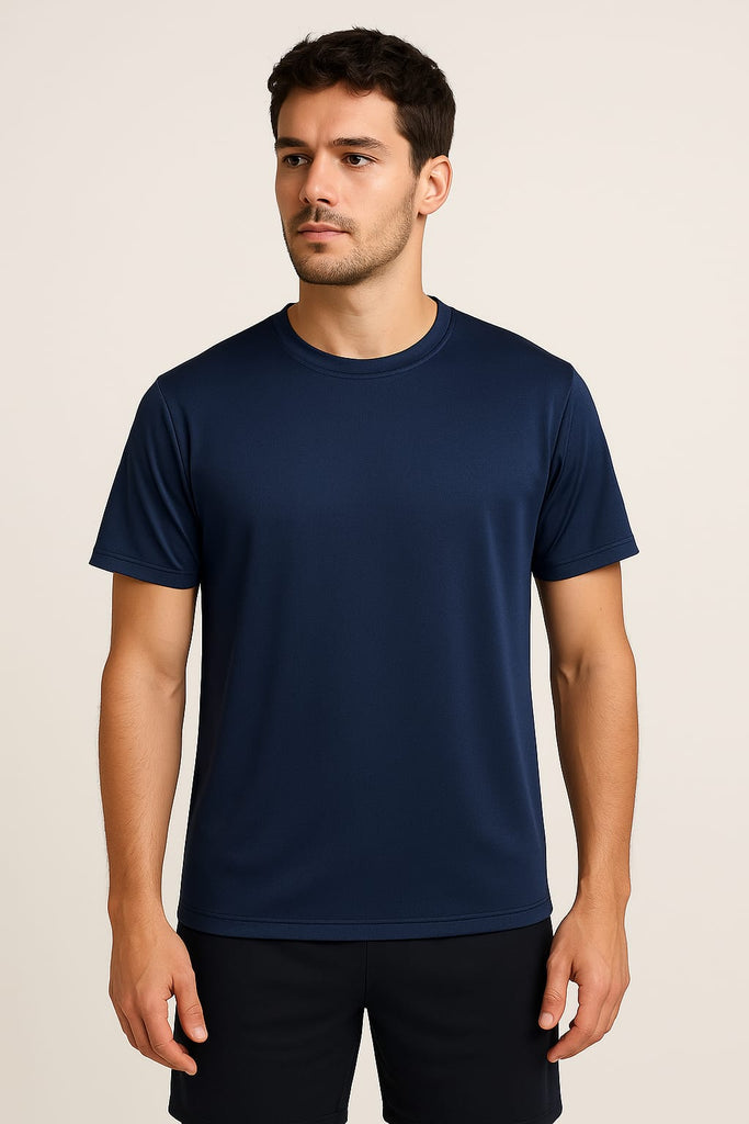 Playera deportiva manga corta