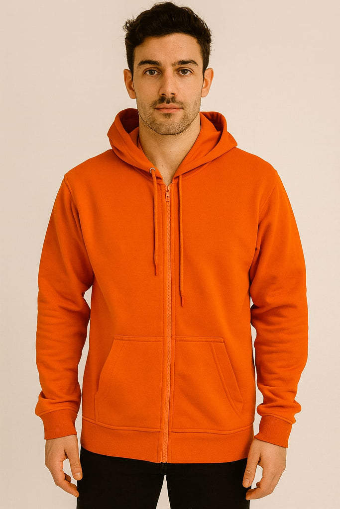 Sudadera con capucha y cierre