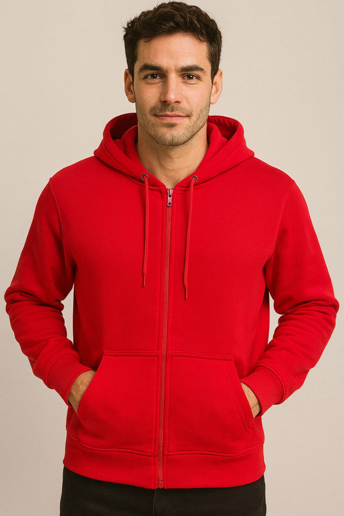 Sudadera con capucha y cierre