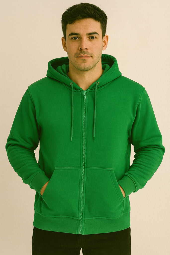 Sudadera con capucha y cierre