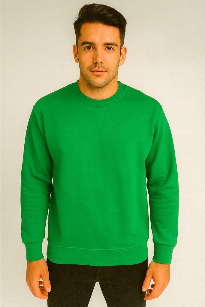 Sudadera cuello redondo