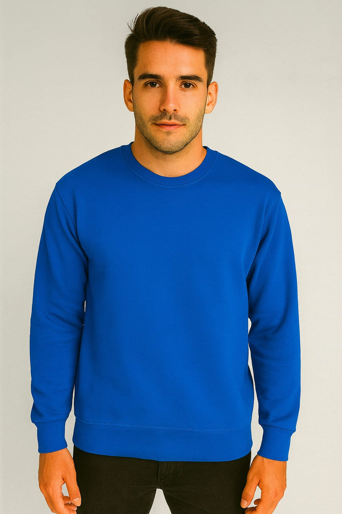 Sudadera cuello redondo