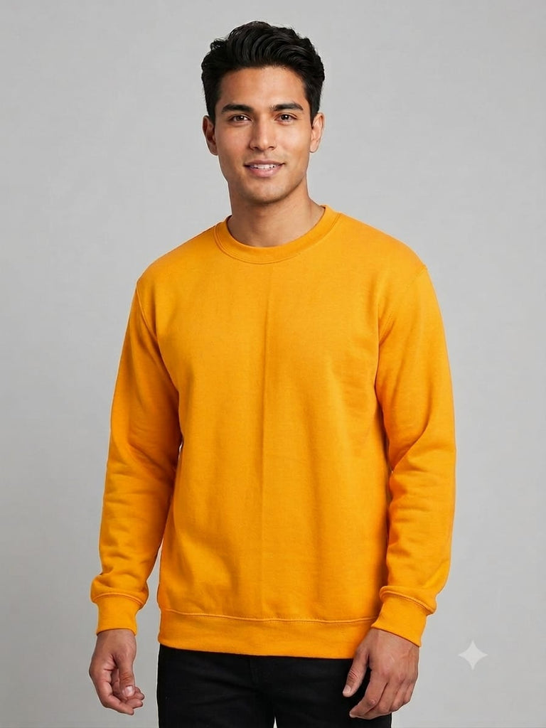 Sudadera cuello redondo