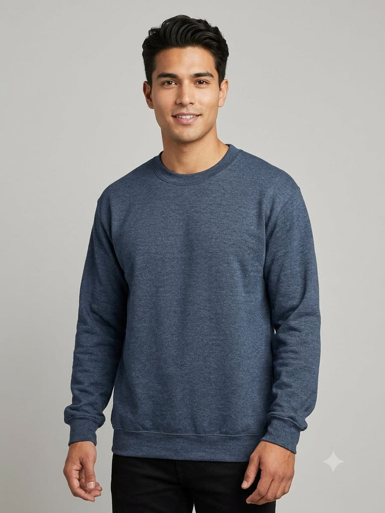 Sudadera cuello redondo